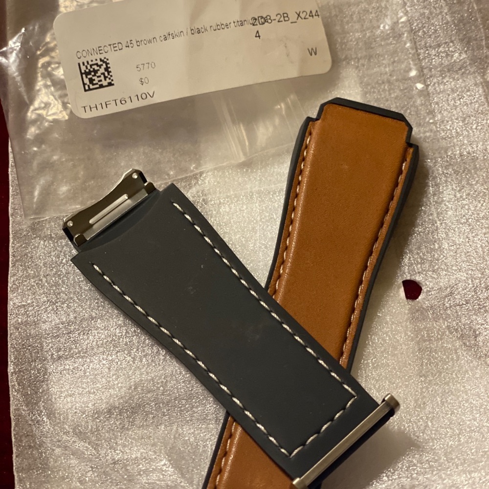 Tag heuer watch replacement band brand new